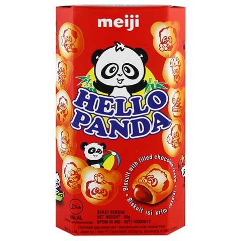 MEIJI HELLO PANDA CHOC 45gr